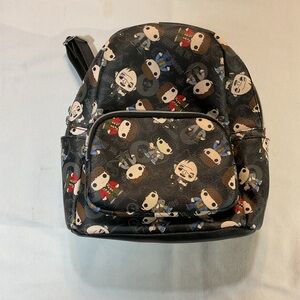 Loungefly Funko Pop the Goonies Mini Backpack Faux Leather Black